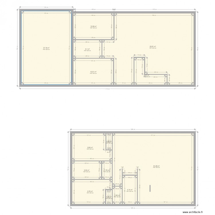 CAVE 2. Plan de 0 pièce et 0 m2