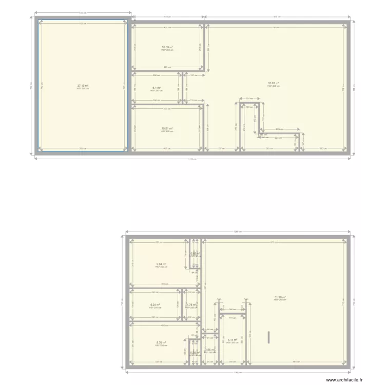 CAVE 2. Plan de 