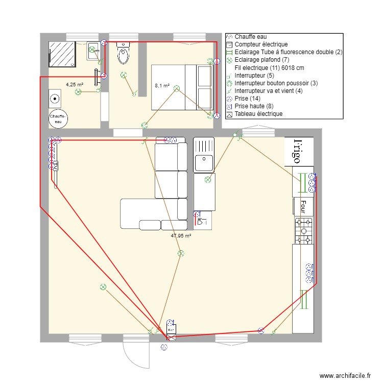 ALEXI MAISON. Plan de 0 pièce et 0 m2