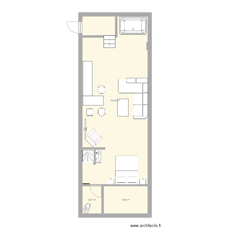 projet cale 2. Plan de 0 pièce et 0 m2