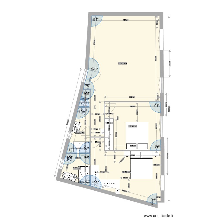 plan antibes 2 FINAL. Plan de 0 pièce et 0 m2