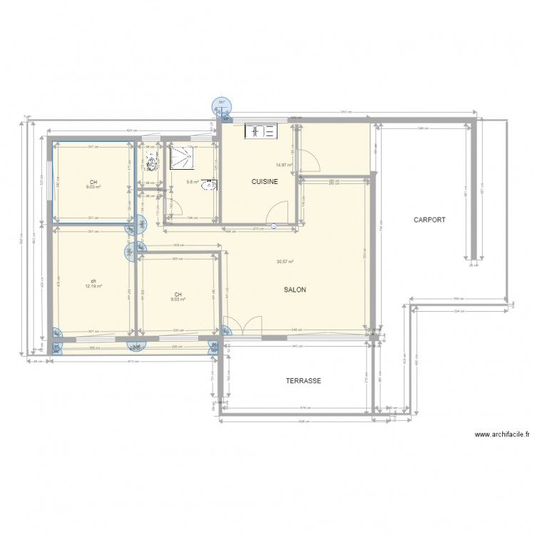mai villa 5. Plan de 0 pièce et 0 m2