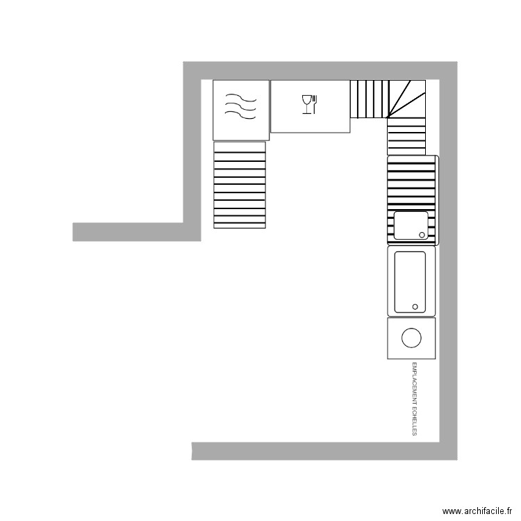 LAVERIE VIC LE COMTE. Plan de 0 pièce et 0 m2