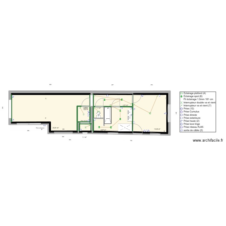 Cuisine elec. Plan de 0 pièce et 0 m2