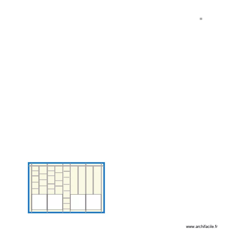 Chaziere V2 . Plan de 