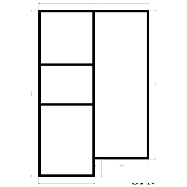 Blanchette Jeff. Plan de 0 pièce et 0 m2