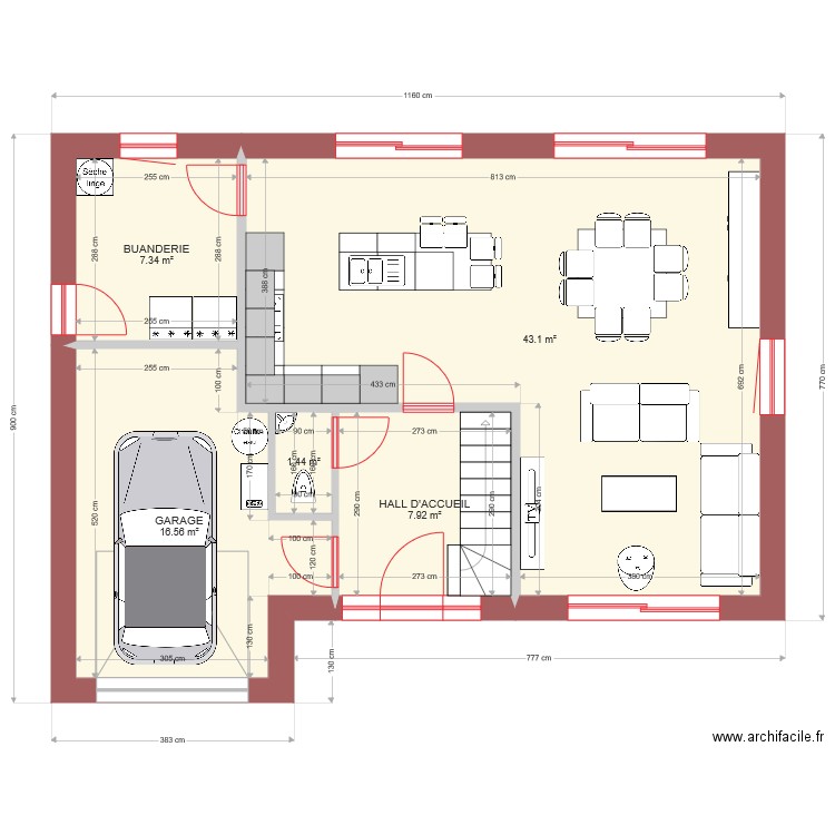 TC01a. Plan de 0 pièce et 0 m2