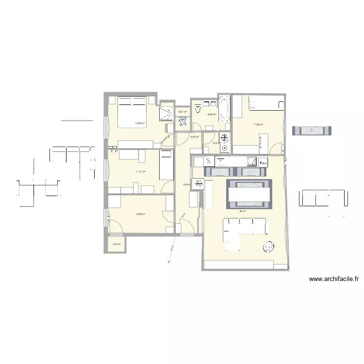 Al&eacute;sia test. Plan de 