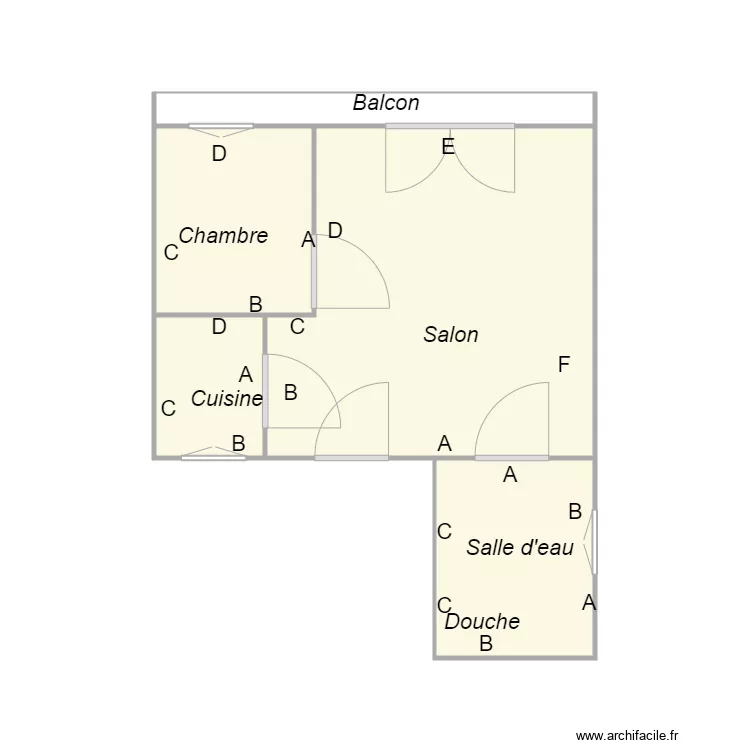 Croquis SCI LES GLOBES TROTTEURS plomb. Plan de 