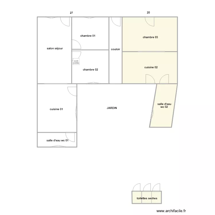 lenoir moutier am. Plan de 