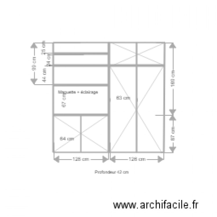 Niogret placard entrée en 42. Plan de 0 pièce et 0 m2