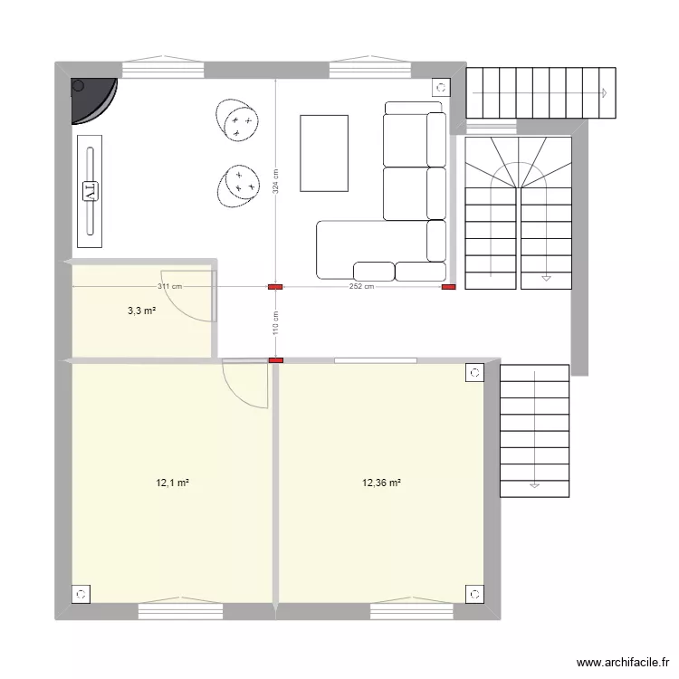 Estelle/Christian - RDC. Plan de Estelle/Christian - RDC. Plan de