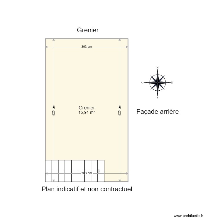 Petigny - Lejeune Anne Grenier lot 2. Plan de 0 pièce et 0 m2