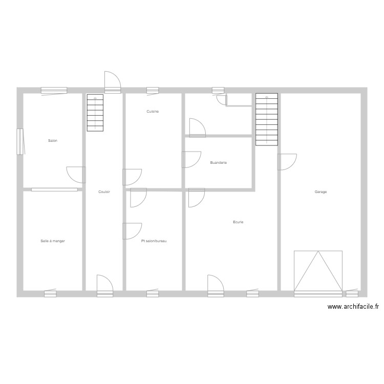 Maison Seb Cornet. Plan de 0 pièce et 0 m2