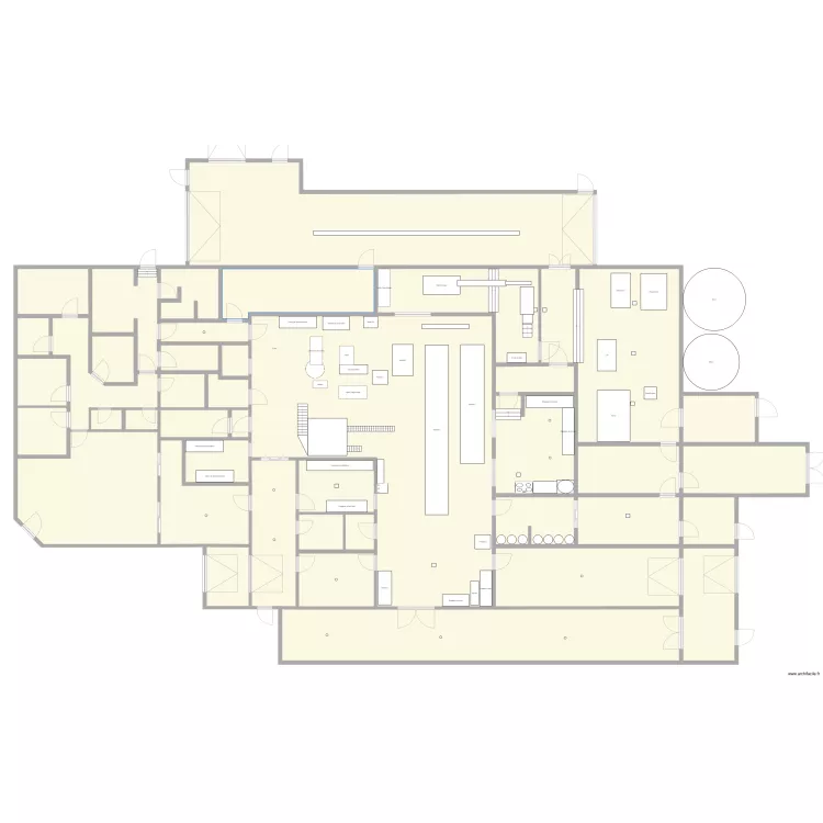 d&eacute;tecteur m&eacute;tal portion. Plan de 