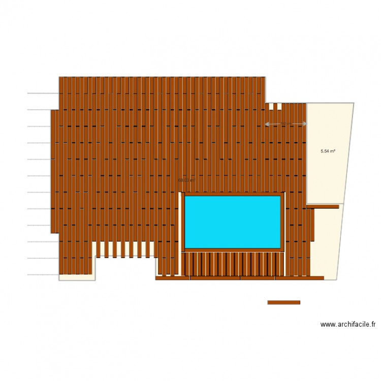 terrasse 1. Plan de 0 pièce et 0 m2