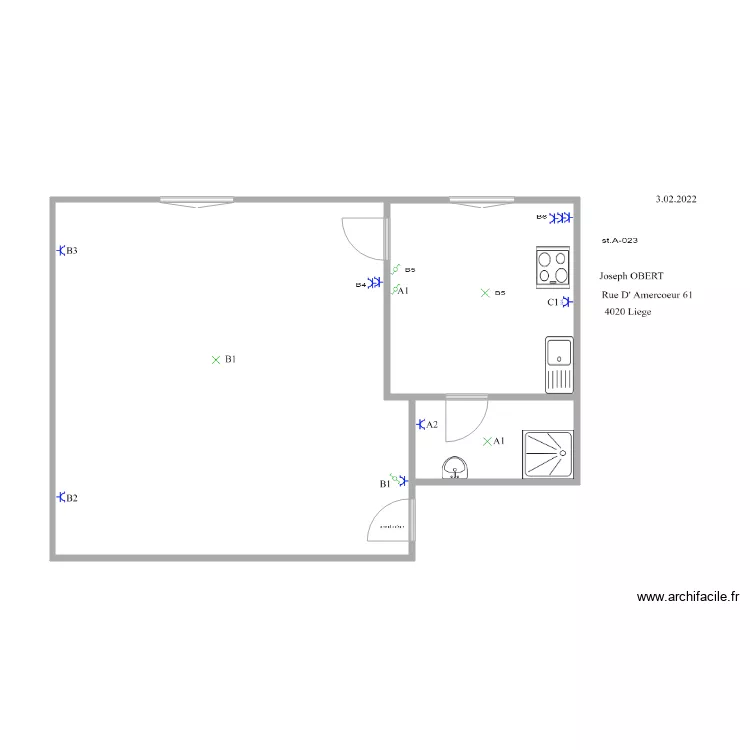 amercooer A023. Plan de amercooer A023. Plan de