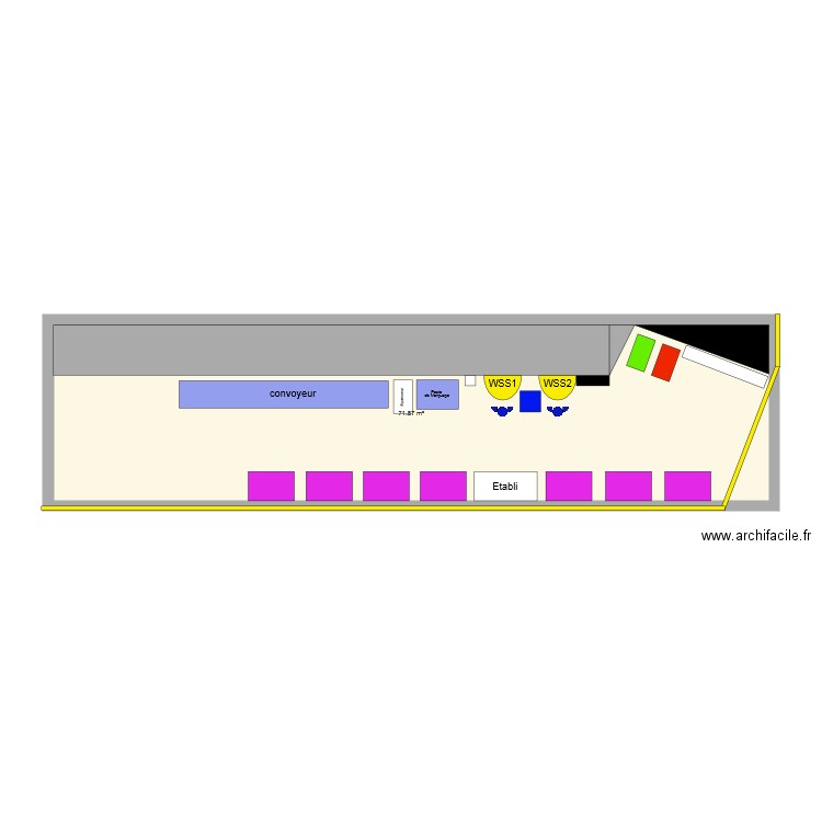 IMPLANTATION ENROBAGE OGV. Plan de 0 pièce et 0 m2