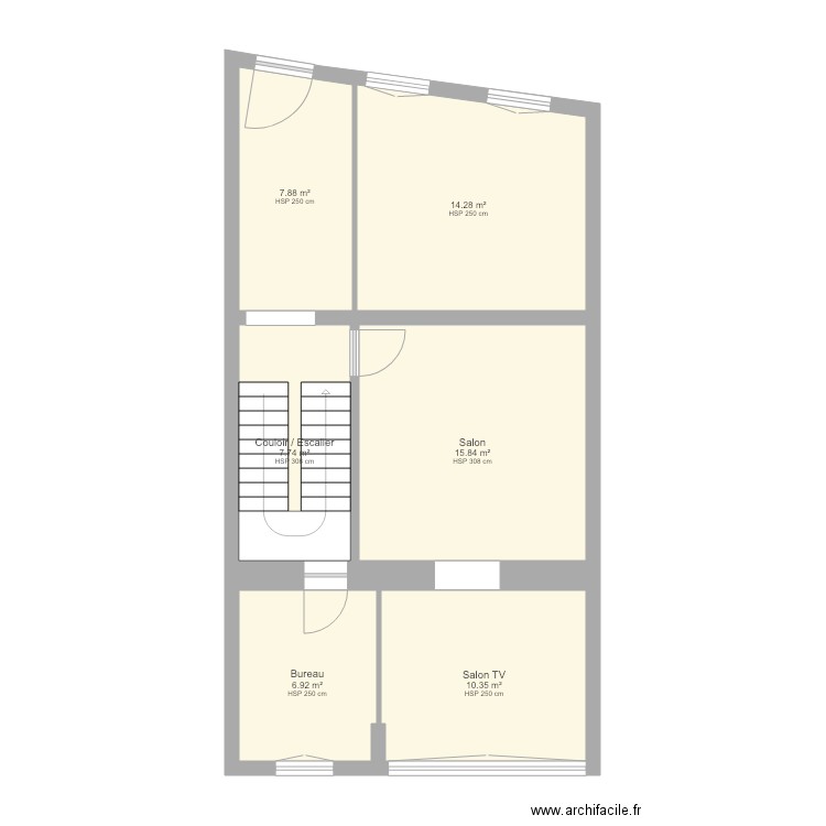 RDC Projet 190210. Plan de 0 pièce et 0 m2