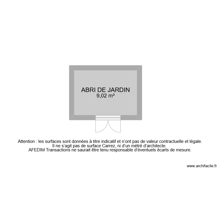 BI 8965 ANNEXE. Plan de 