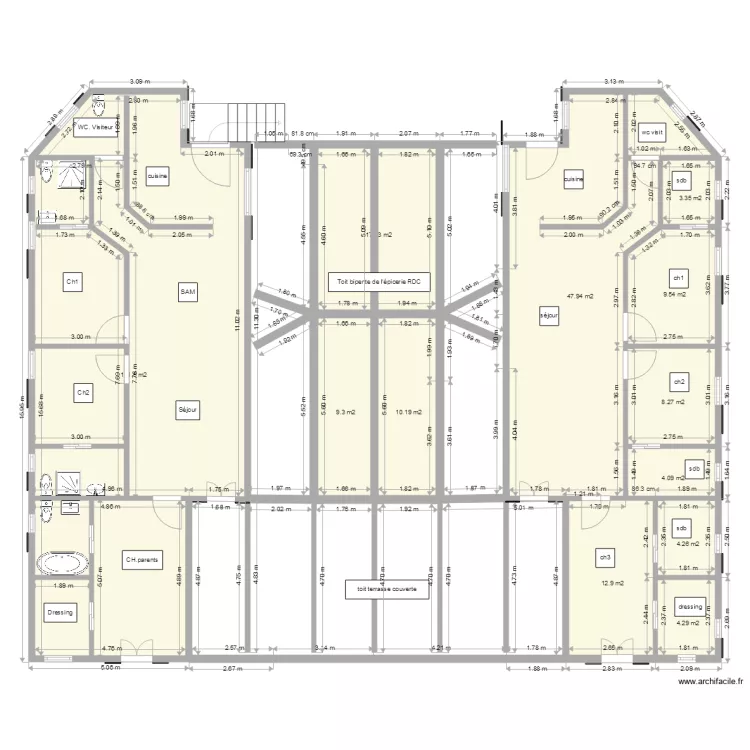 ETAGE5x7x18. Plan de ETAGE5x7x18. Plan de