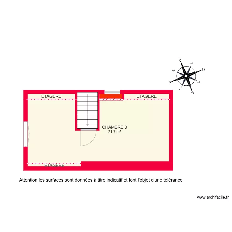 BI 6590 2EME ETAGE O. Plan de 