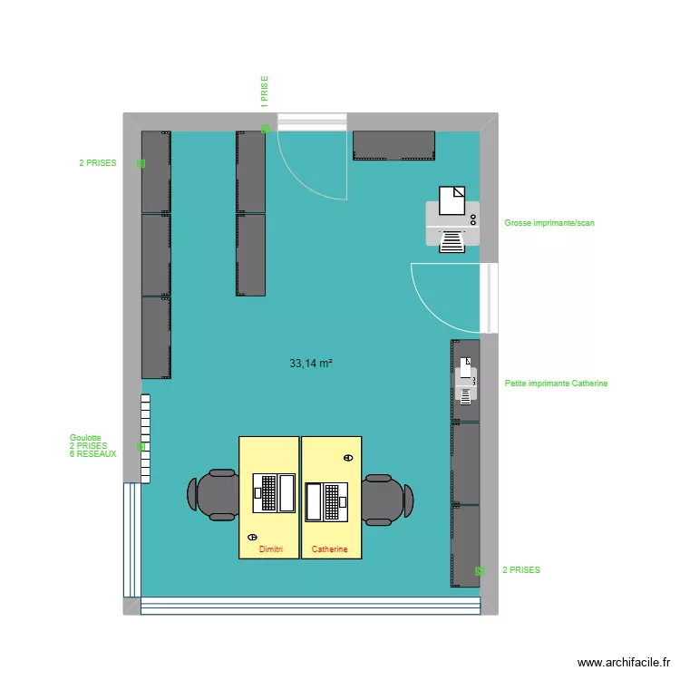 PLAN FLOREFFE emplacement bureaux 2. Plan de 