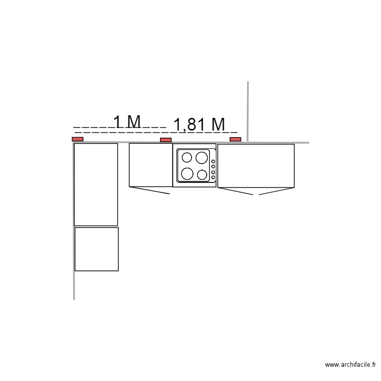 CUSINE CABANE. Plan de 0 pièce et 0 m2