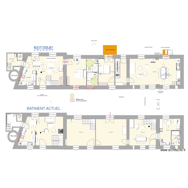 RDC 19 04. Plan de 0 pièce et 0 m2