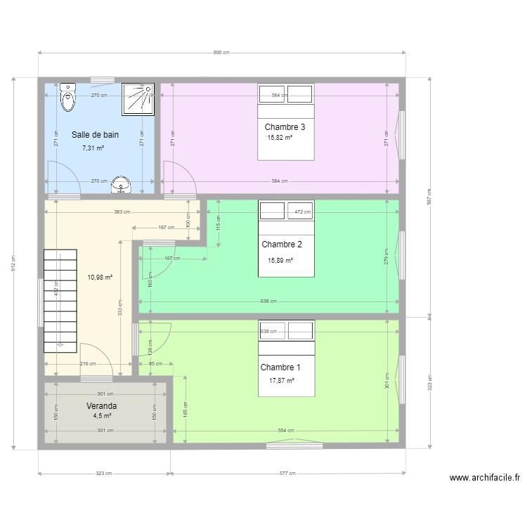 MaisonBatoufamv6. Plan de 0 pièce et 0 m2