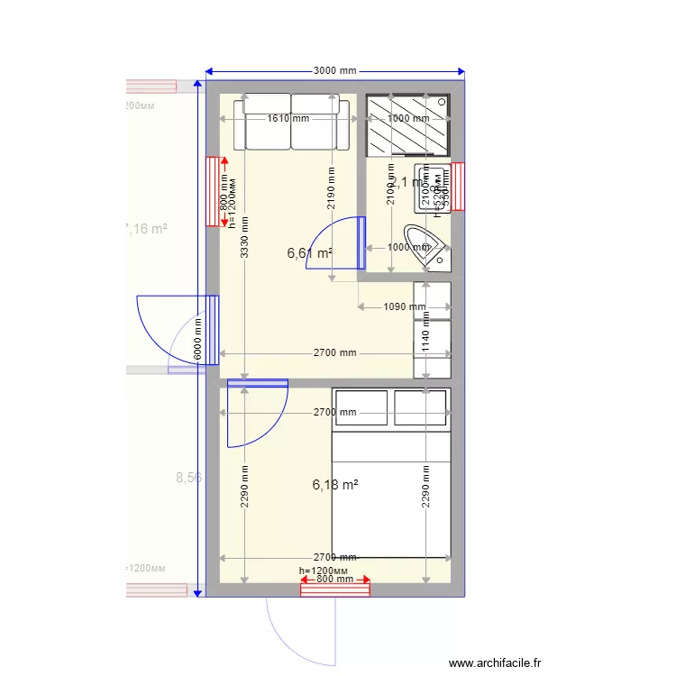 Анна Истра. Plan de 