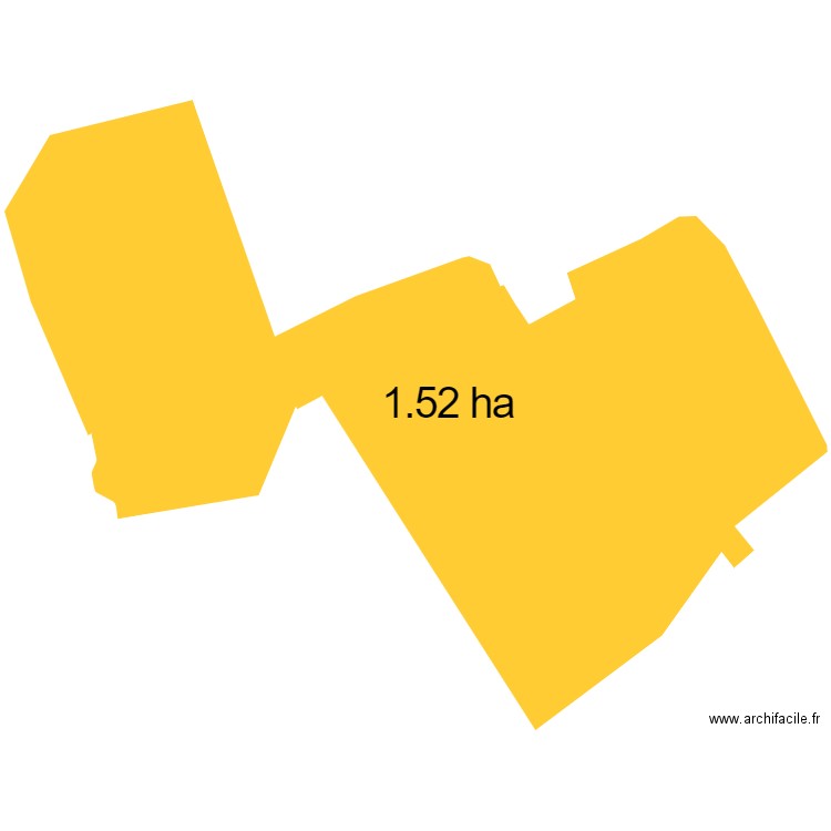 Parcelle 1. Plan de 0 pièce et 0 m2