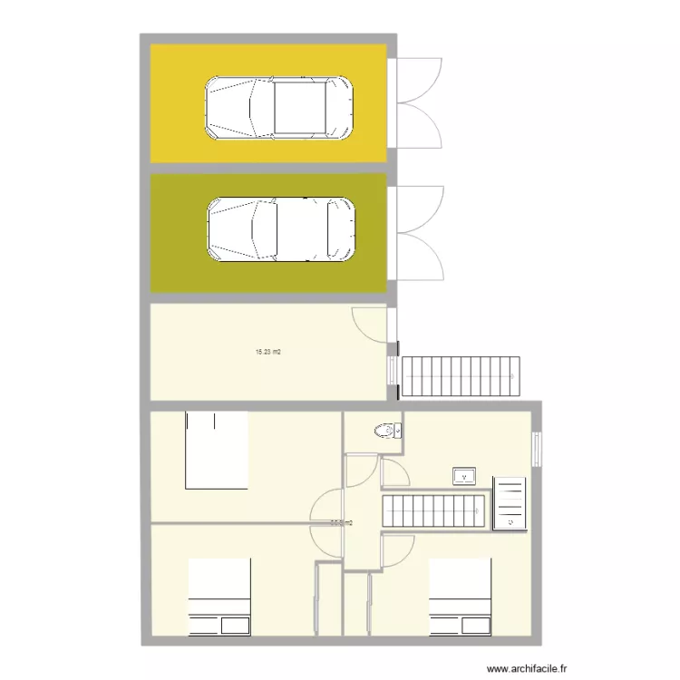 pla grenier 3. Plan de 