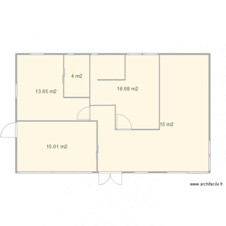 plan algeco. Plan de 0 pièce et 0 m2