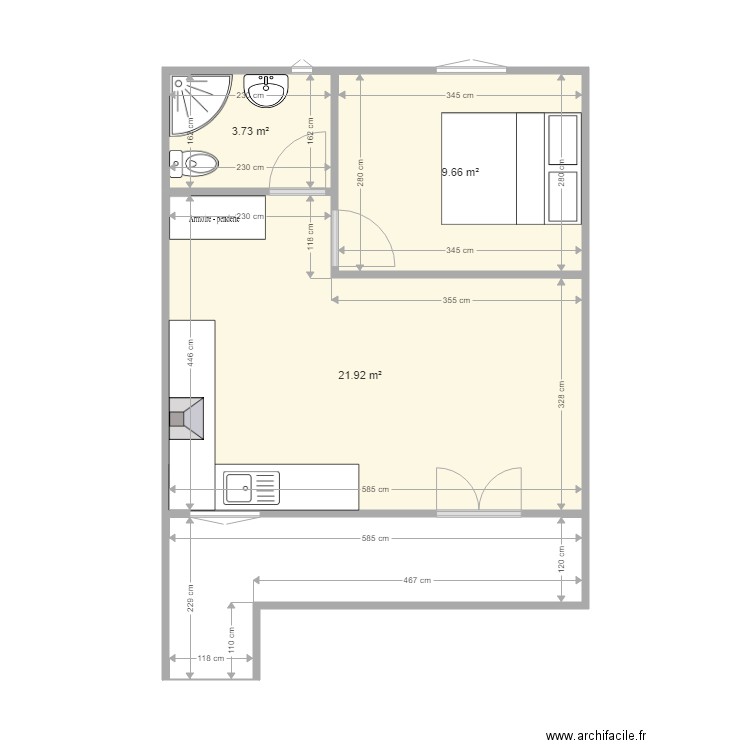 Plan alata. Plan de 0 pièce et 0 m2