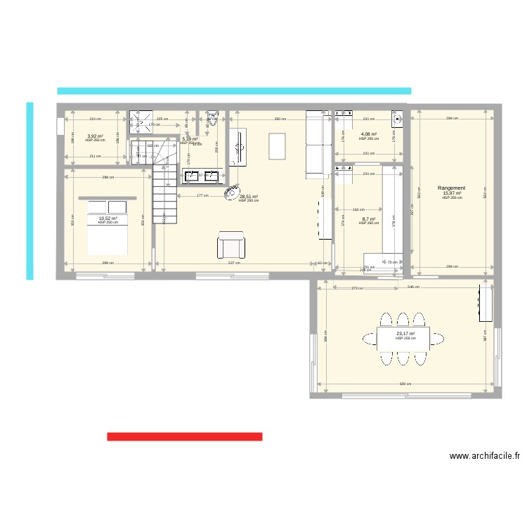 Maouris dimensions actuelles. Plan de 0 pièce et 0 m2