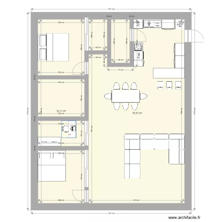 8container 20 pied . Plan de 8container 20 pied . Plan de