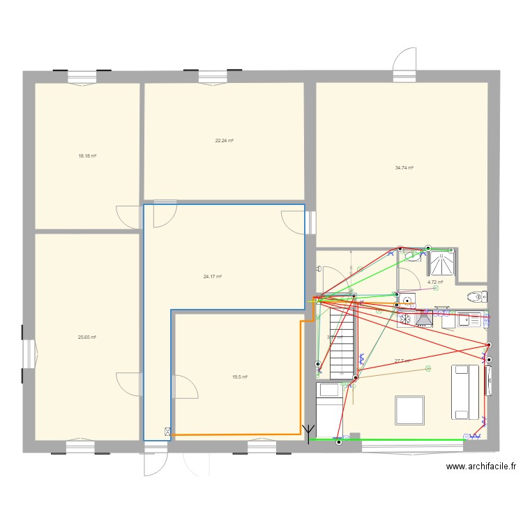 Extension Maison Berlize 3. Plan de 0 pièce et 0 m2
