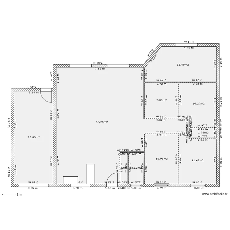 Maison7. Plan de 