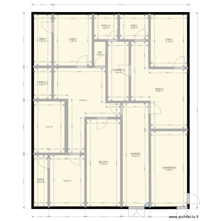 GY 5DEC. Plan de 0 pièce et 0 m2