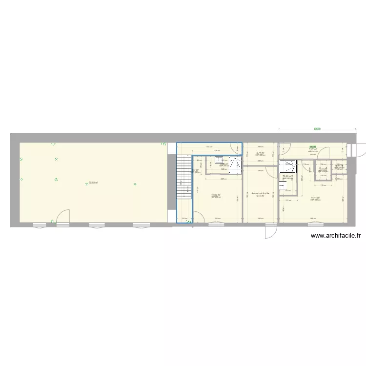 rez de chausse. Plan de 
