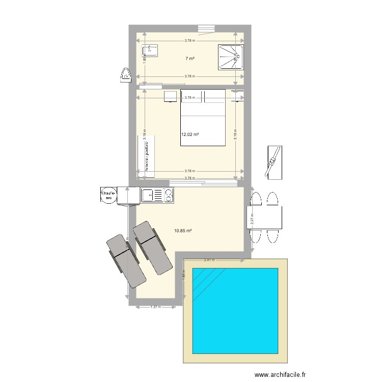 BUNGALOW SIMPLE 2. Plan de 0 pièce et 0 m2