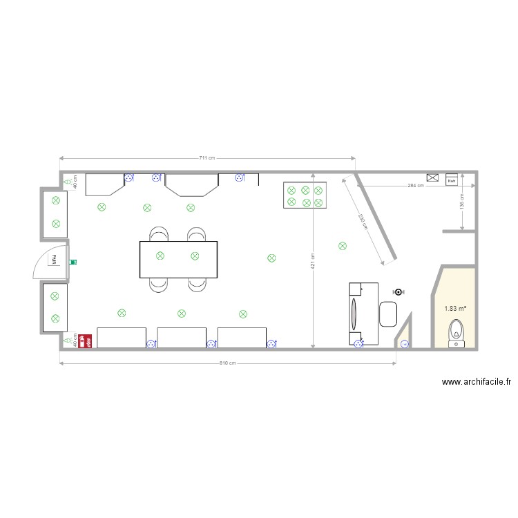 iles. Plan de 0 pièce et 0 m2