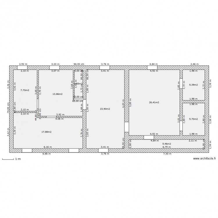 maison en zone inon. Plan de 0 pièce et 0 m2