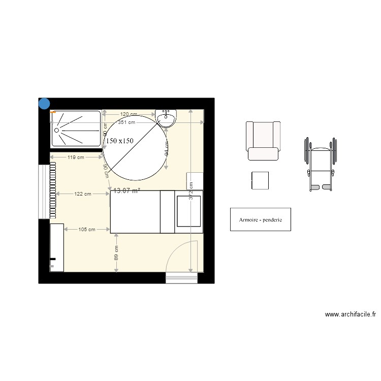 balusseau 4a. Plan de 0 pièce et 0 m2