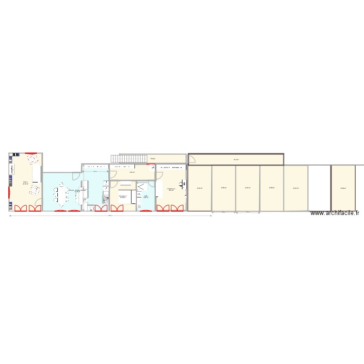 A22 et A23. Plan de 0 pièce et 0 m2