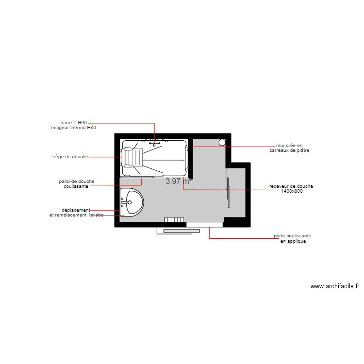 chaggar. Plan de 0 pièce et 0 m2