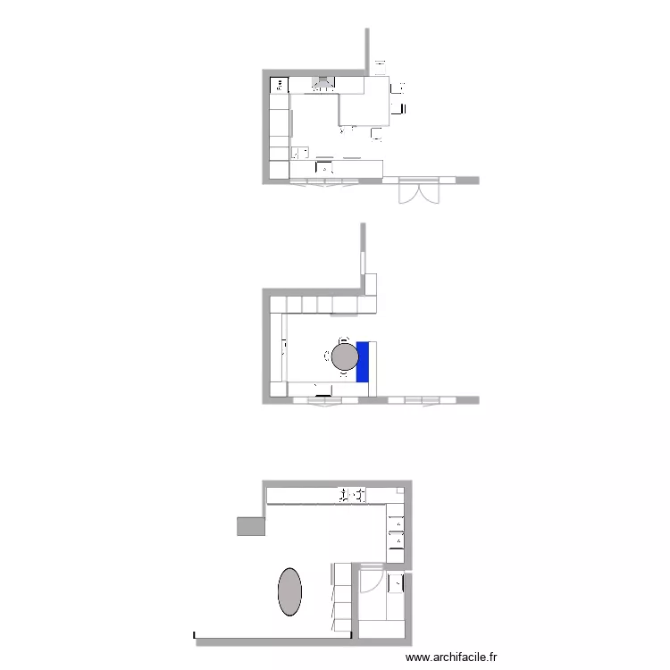 CUISINE ELISABETH. Plan de 