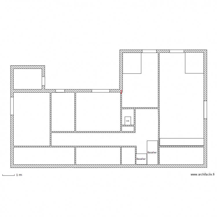 Willame étage. Plan de 0 pièce et 0 m2