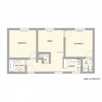plan 3 pièces
